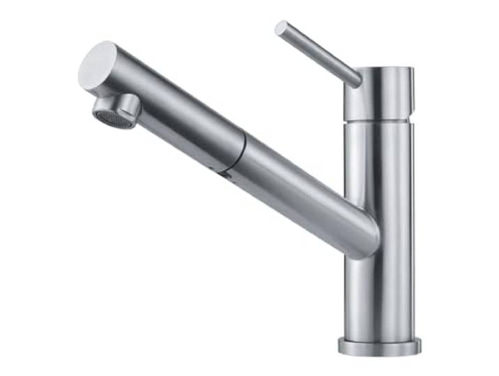 FRANKE; Robinet de cuisine Orbit Pull-Out (115.0569.461); Couleur : inox