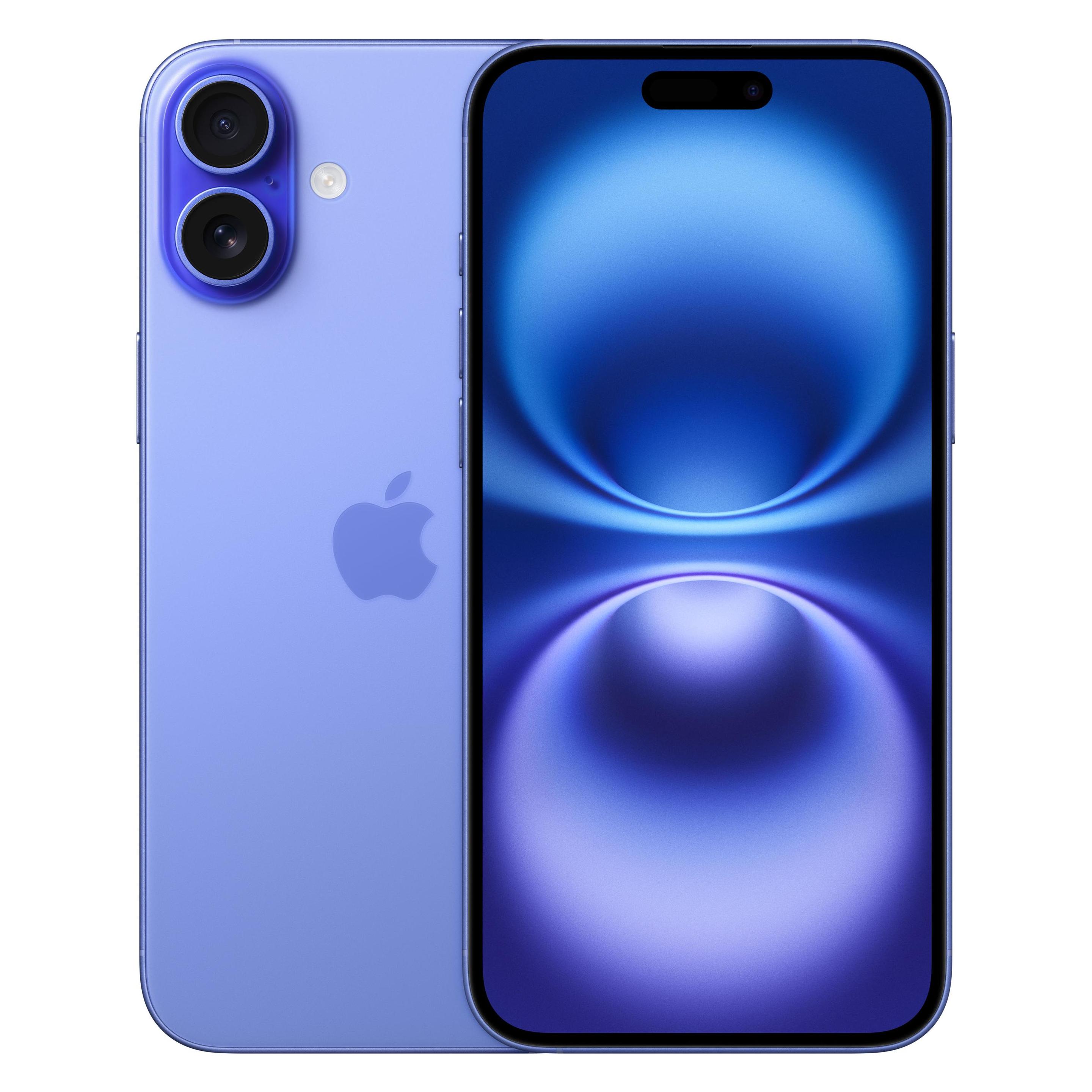 Apple iPhone 16 Plus (256 GB, Ultramarine, 6.70", SIM + eSIM, 5G) (MXY23QL/A)