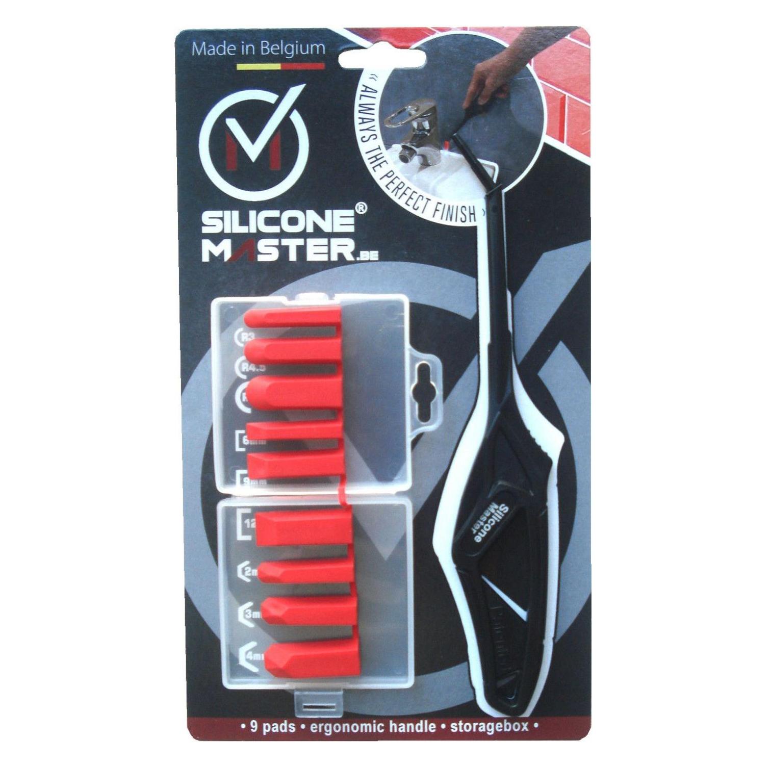 Silicone Master SM-SILICONE 9-teiliges Abstreiferset für Silikondichtmittel (54038670)