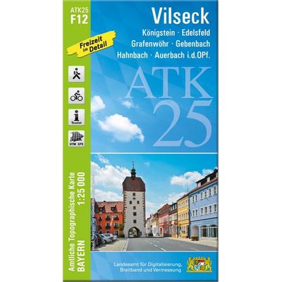 ATK25-F12 Vilseck (Amtliche Topographische Karte 1:25000), Sonstige von , Landesamt für Digitalisierung, Breitband und Vermessung, Bayern,