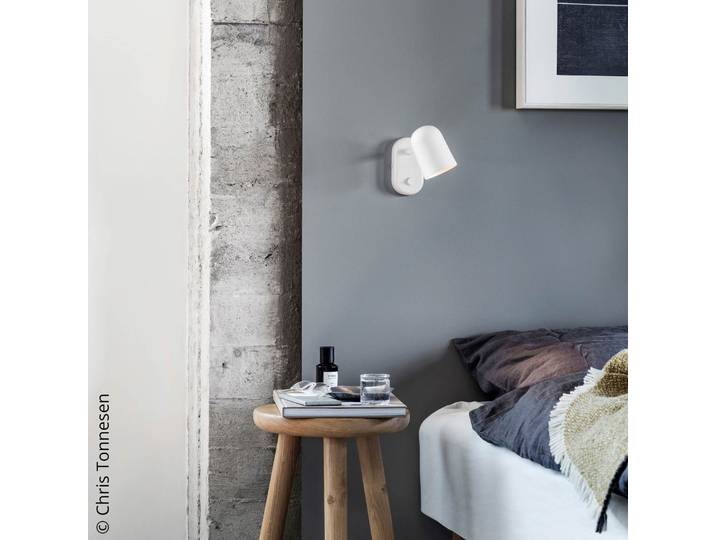 Buddy Applique Murale Blanc Cassé - Northern Buddy wall - Salon / séjour - Scandinave - Métal - À ampoule unique