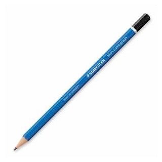 STAEDTLER Mars Lumograph Bleistift 3B blau, 1 St.