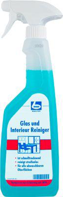 Glasreiniger Dr. Becher, für Glas und alle wasserfesten Oberflächen, Sprühflasche mit 750 ml