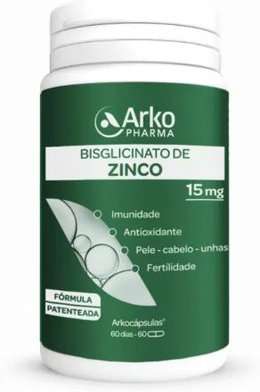 Arkopharma Bisglicinato de Zinco x60 Cápsulas