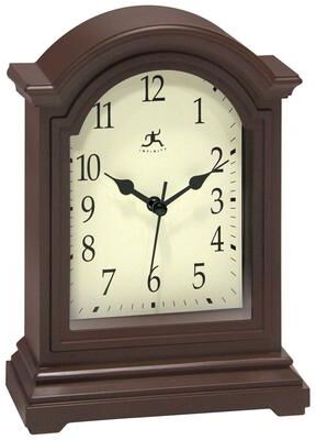 Value Selection Classic 9 Inch Mini Grandfather Clock Antique Tabletop Mantel Decor brown
