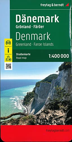 freytag & berndt - Dänemark, Straßenkarte 1:400.000, freytag & berndt: Grönland - Färöer (freytag & berndt Auto + Freizeitkarten) - Preis vom 09.10.2026 07:28:09 h
