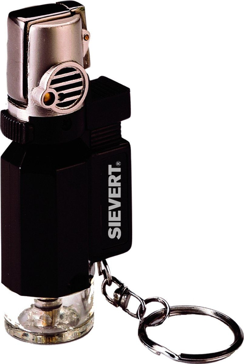 Sievert Turbo-lite Aansteker Butajet SB4200 - Zwart