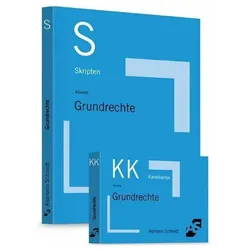 Paket Altevers, Skript Grundrechte + Sommer, Karteikarten Grundrechte, Fachbücher