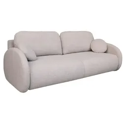 Exxpo by Gala Schlafsofa Siena Stoff Grau Taupe