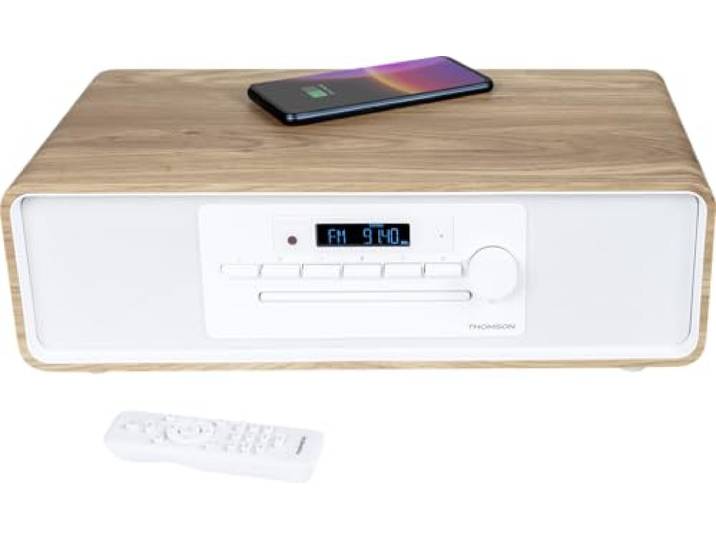 Microsistema Bluetooth - THOMSON - CD/MP3/USB/Radio FM/DAB+ - 75W - Display LCD - Telecomando