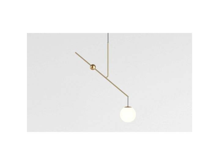Malamata Pendelleuchte Ø22 Brass - Luceplan - Wohnzimmer - Metall