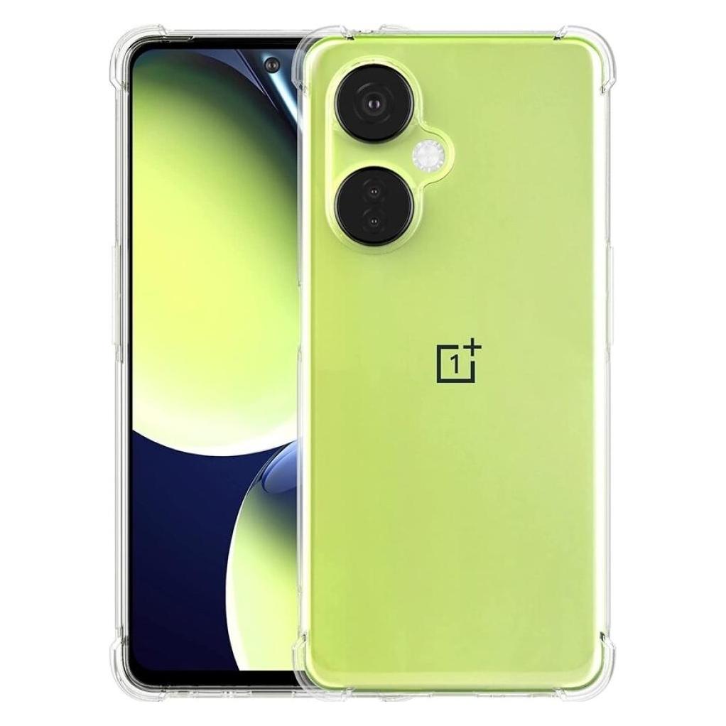 Screenguard OnePlus Nord CE 3 Lite Hülle Crystal Soft Airbag Bumper (OnePlus Nord CE 3 Lite) (00032559)