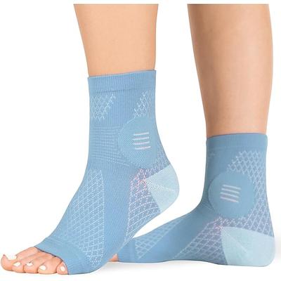 1 Paar Neuropathie-Socken für Damen und Herren – Zehenlose Kompressionsstrümpfe, Fußneuropathie-Socken, periphere Neuropathie-Socken, diabetische Neuropathie-Socken, Arthritis-Socken