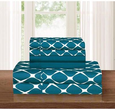 Porch & Den Seiffert Trellis Pattern 6-piece Bed Sheet Set