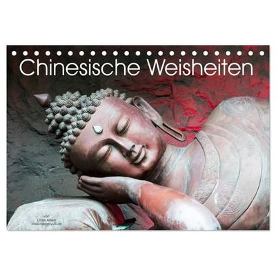 Chinesische Weisheiten (Tischkalender 2026 DIN A5 quer), CALVENDO Monatskalender