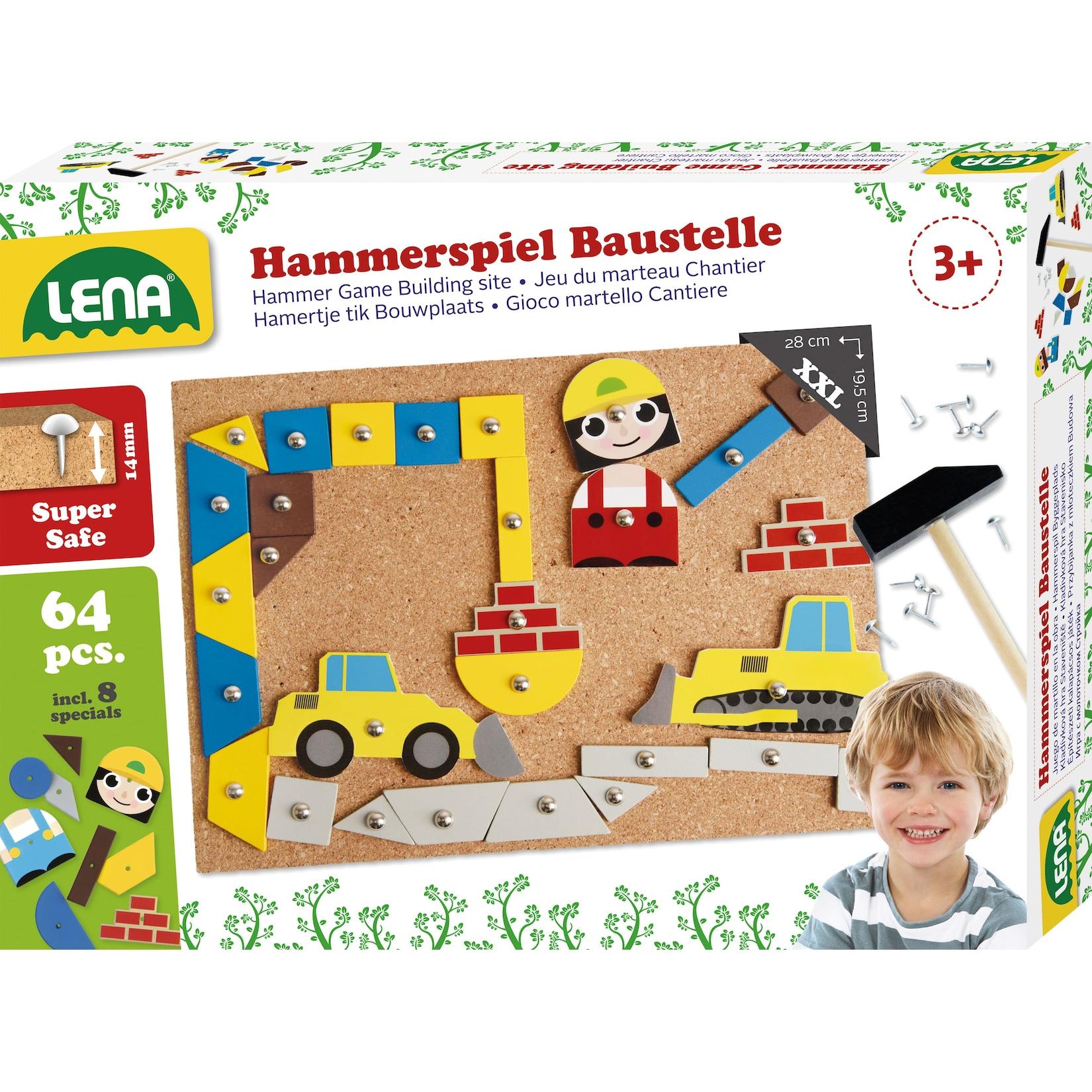 Hammerspiel Baustelle, Faltschachtel