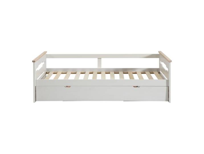 Lit gigogne 2x90x190 cm ELISA - blanc
