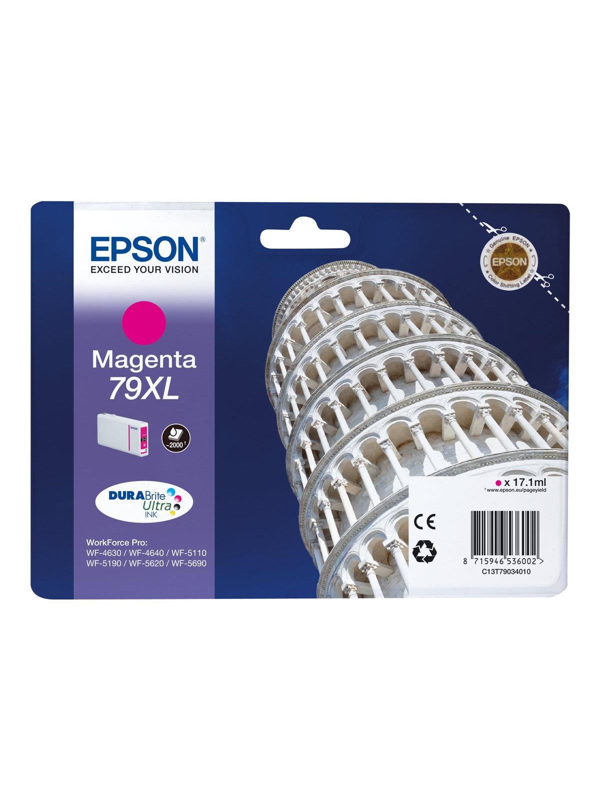 Epson 79XL - Magenta Ink (T7903) - Tintenpatrone Magenta