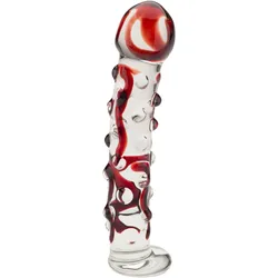 Glassvibrations, Dildo, Glasdildo Der rote Pirat