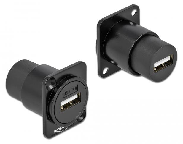 Delock 86784 USB 2.0 Type-A naar Type-A modul adapter
