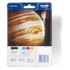 Brother LC-1240 (C, M, Y) (LC1240RBWBPDR)
