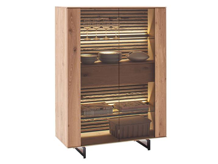 SCHÖNER WOHNEN-Kollektion Highboard YONNA 106 x 138 cm braun