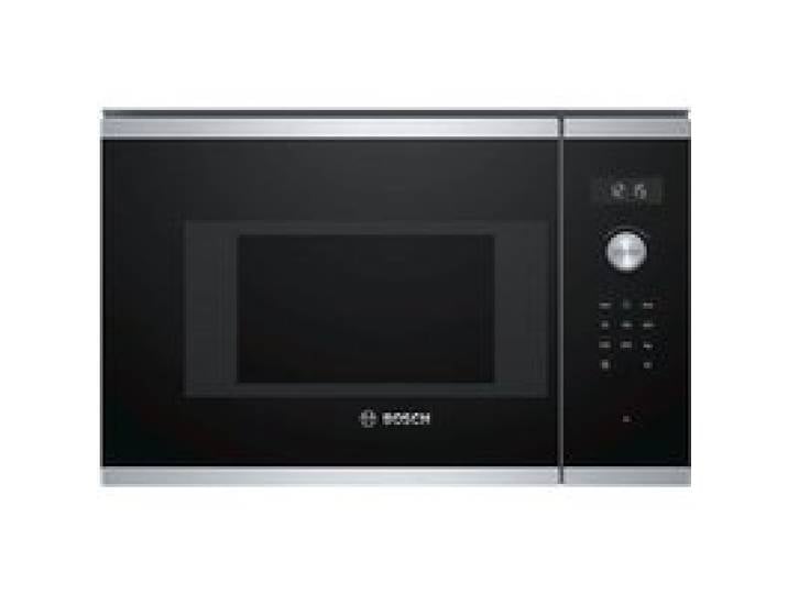 Bosch Serie 6 BFL524MS0 Four micro-ondes monofonction intégrable 20 litres 800 Watt acier inoxydable