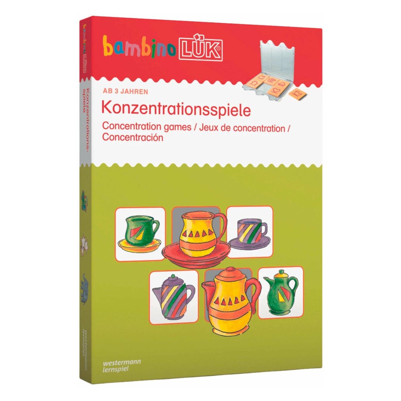 Lük Konzentrationsspiele (Deutsch, 3 - 5 Jahre) (9783894146153)