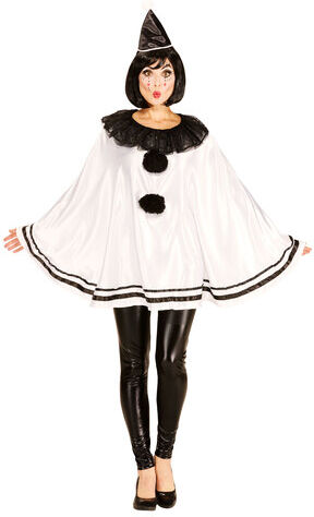 Poncho "Pierrot", unisex