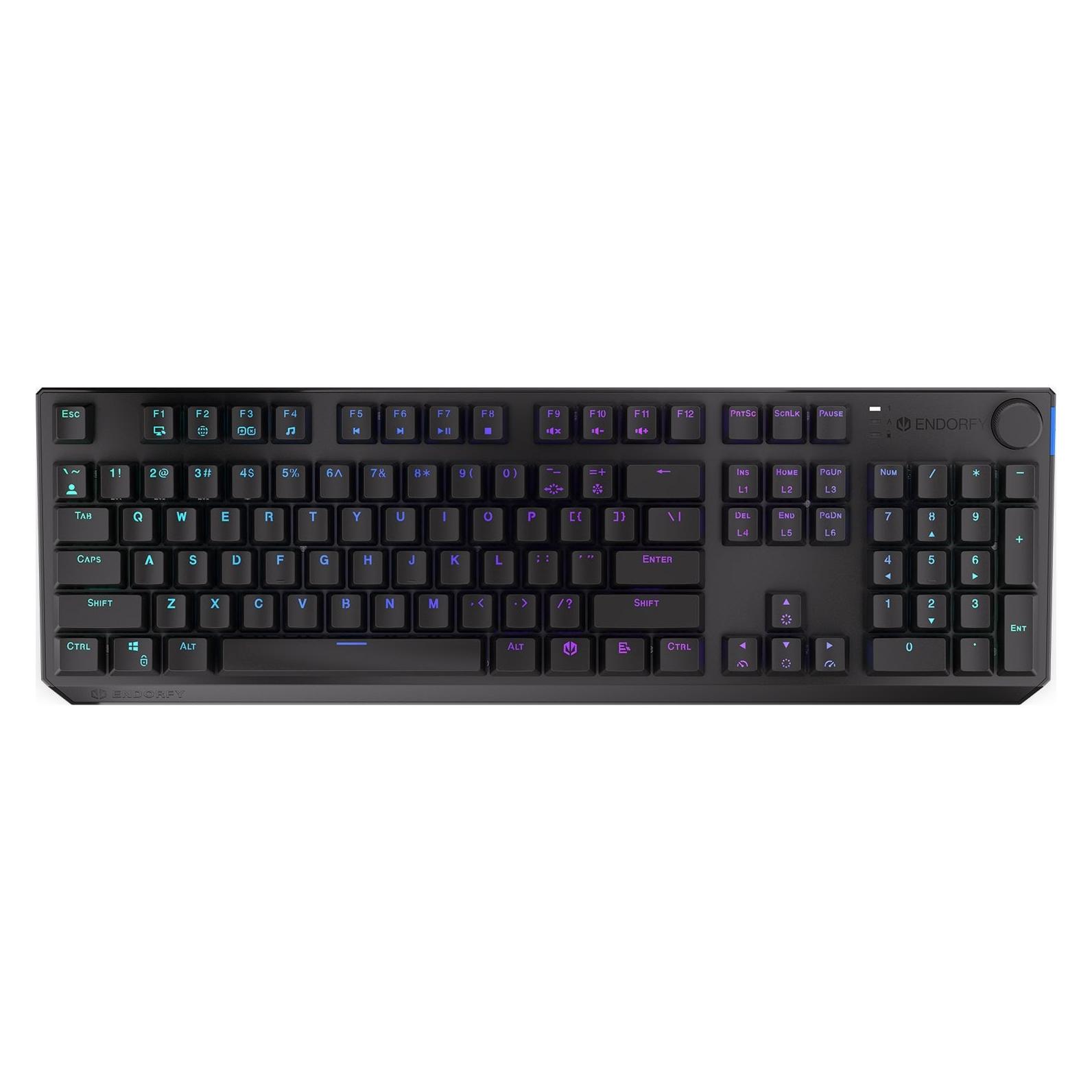 Endorfy Klawiatura Thock Wireless Brown (EY5A078) (Eng. Int., Kabellos) (EY5A078)