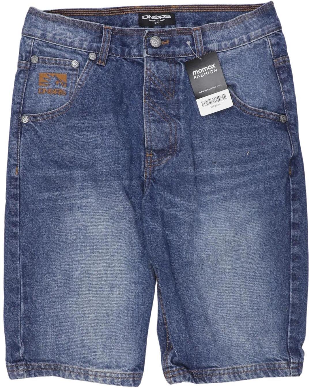 Dangerous Dngrs Herren Shorts, Blau, Gr. W30, Baumwolle - Second Hand
