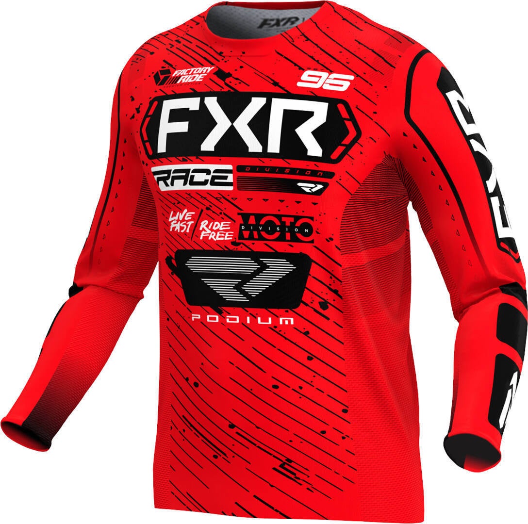 FXR Podium 2025 Jugend Motocross Jersey 253304-2010-16