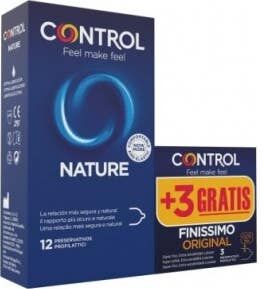 CONTROL Nature Preservativos 12 + 3 Preservativo