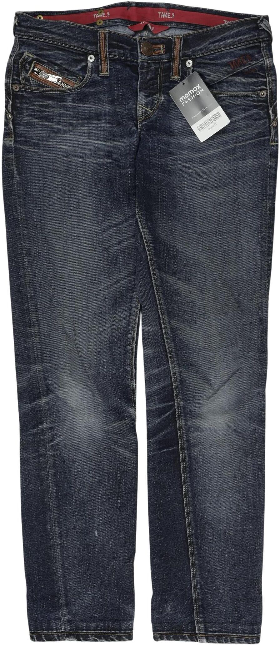 Take Two Damen Jeans, Blau, Gr. W26, Elasthan / Baumwolle - Second Hand