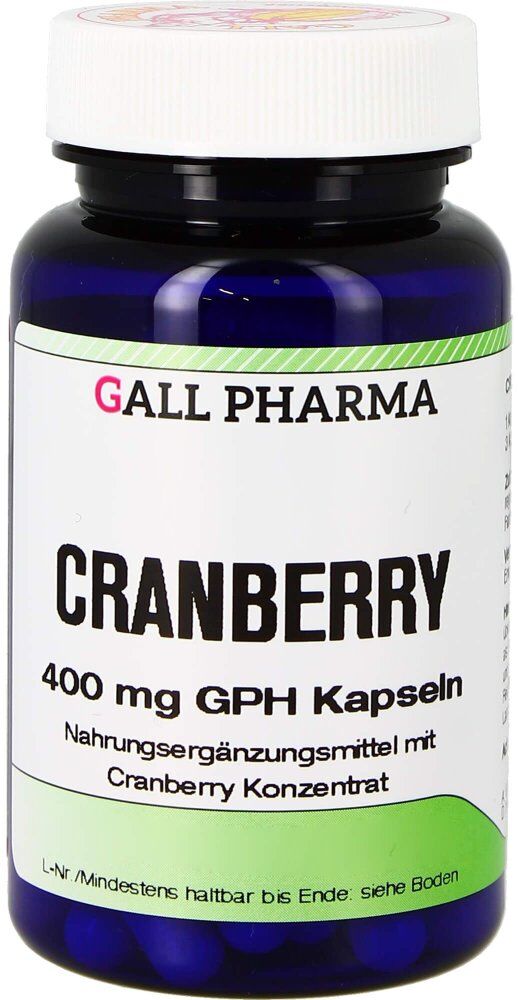 Cranberry 400 mg Gph Kapseln
