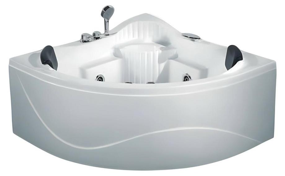 Spa Massage Badewanne Whirlpool Whirlwanne Hydromassagewanne 123x123 cm