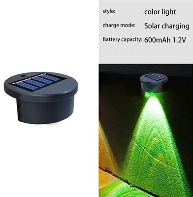 Inspire Select Solar Powered Pool Side Lights Waterproof Color Changing LED Deck & Inground Pool Lights For Garden, Patio & Pathway color Light 1pc