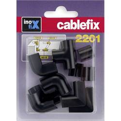 cablefix 3210_schwarz Kabelkanal Stoß-Stellenverbindung 10 St. Schwarz