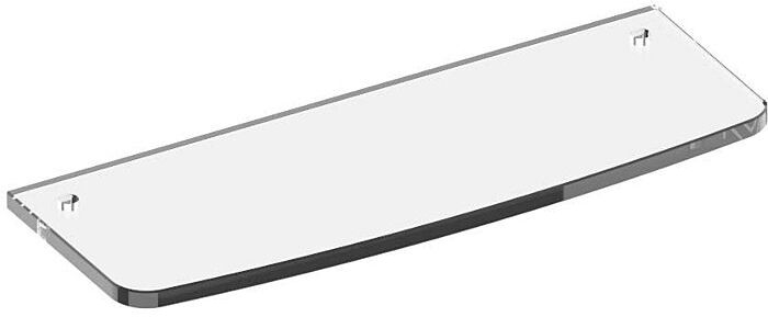 Keuco Kristallglas Platte Elegance 11610009300 360 x 131 x 10 mm, mit Grünkante