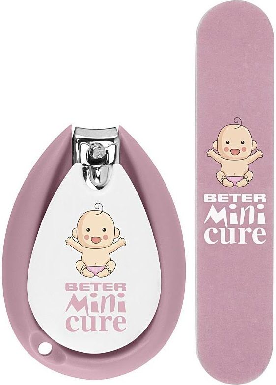 Beter Set Beter Minicure Baby Pink 2 Stück
