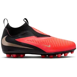 Nike JR PHANTOM 6 HIGH ACAD AG Fußballschuhe Kinder | Gr. 32 | rot - rot