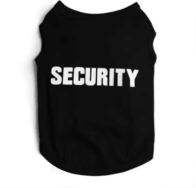 Inspire Picks Warm Pet Security Vest For Cats, Puppies, Rabbits, And Small Dogs black xl