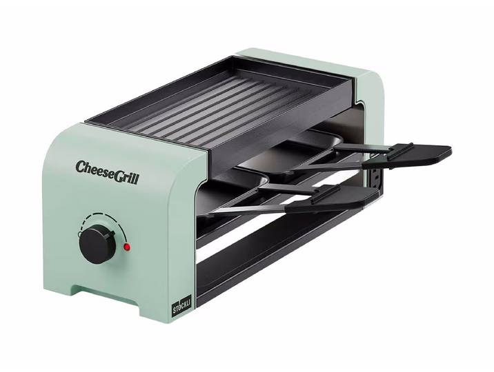 Stöckli CheeseGrill 2 Connect Mint Green Raclettegerät – Tischgrill