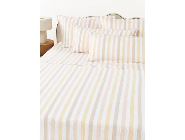 Drap plat en coton Harriet