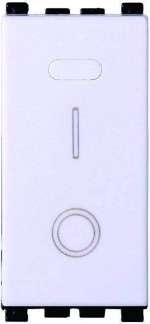 Ettroit Interruttore Bipolare 2p 16a 0-1 Colore Bianco Compatibile Con Vimar Arke Va0402b
