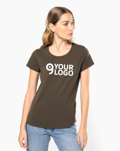 T-shirt donna maniche corte girocollo Personalizzate o neutre Kariban