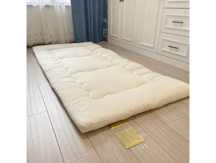 Matelas de Futon Shiki Japonais, hypothécaire ami Épais, Polymères, Coussin de Couchage Pliable, Lit d'Invités pour Voyage, Literie Simple