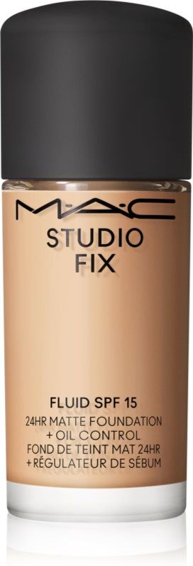 MAC Cosmetics Mini Studio Fix Fluid SPF 15 24HR Matte Foundation + Oil Control mattifying foundation SPF 15 shade NW15 15 ml