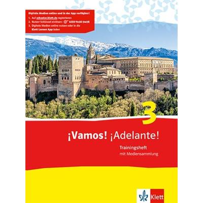 ¡Vamos! ¡Adelante! 3. Trainingsheft mit Mediensammlung 3. Lernjahr, Set von , Klett Schulbuchverlag, 978-3-12-536048-8