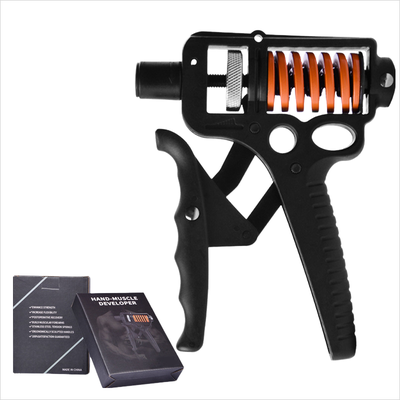 Market Central Adjustable Hand Grip Strengthener Forearm Trainer For Wrist And Arm Fitness yellow